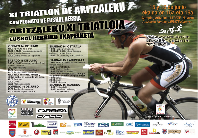 XI Triatl&oacute;n de Aritzaleku